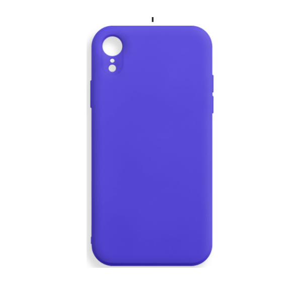 фото Чехол для iphone xr silicone ws фиолетовый nobrand