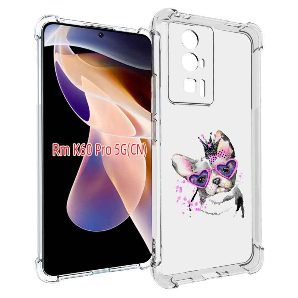 

Чехол MyPads принцесса для Xiaomi Redmi K60 Pro, Прозрачный, Tocco