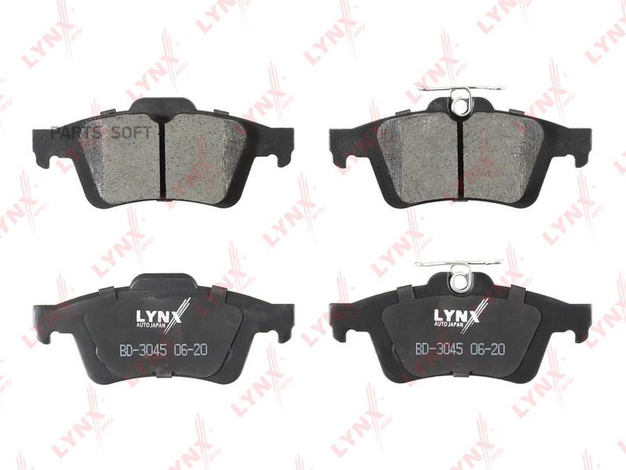 

Тормозные колодки LYNXauto задние дисковые bd3045