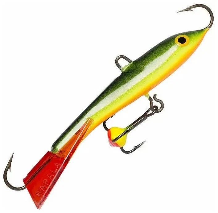 

Балансир Rapala Jigging Rap Color Hook 30 мм 1 шт цвет BYR, Зеленый;желтый, Jigging Rap Color Hook