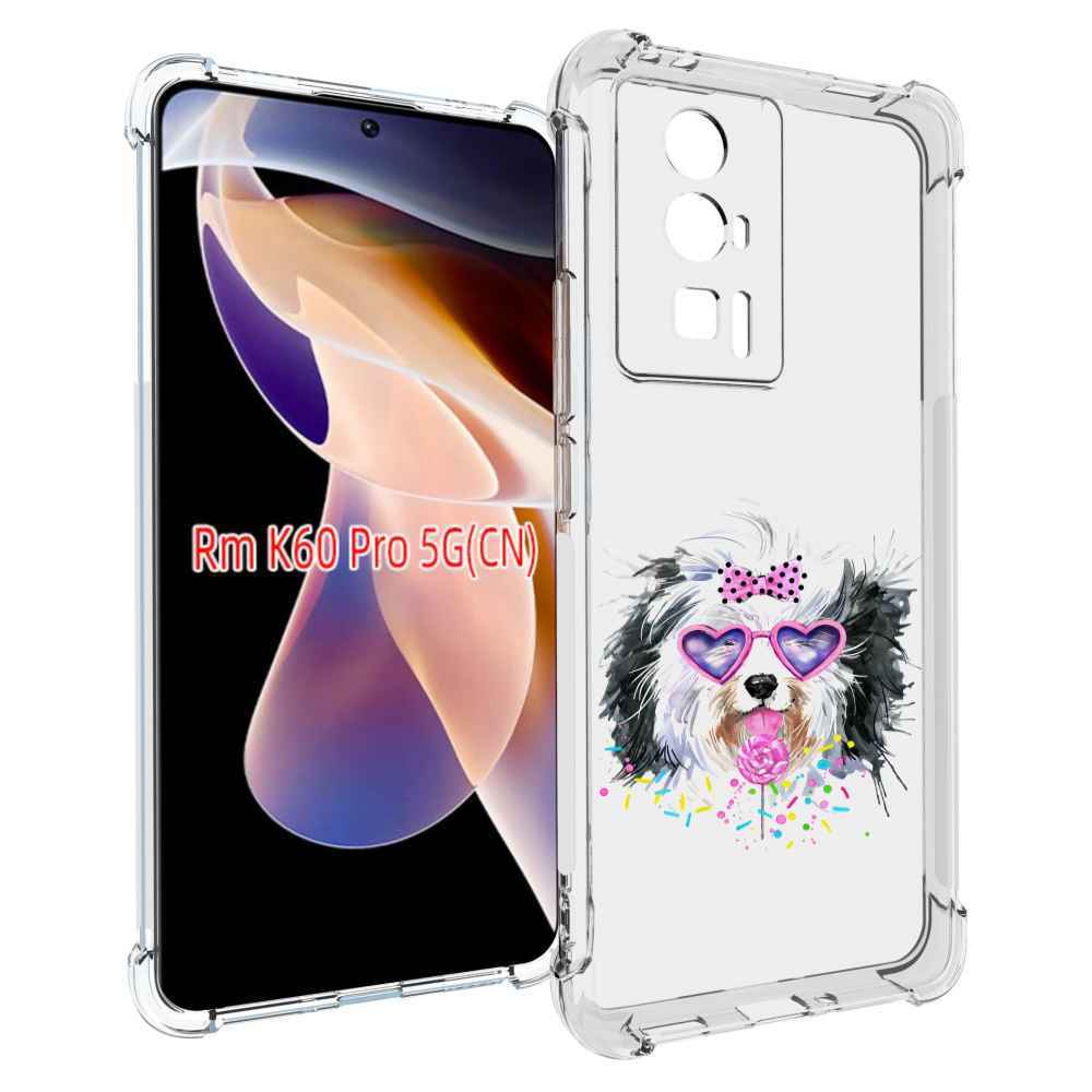 

Чехол MyPads пушистик для Xiaomi Redmi K60 Pro, Прозрачный, Tocco