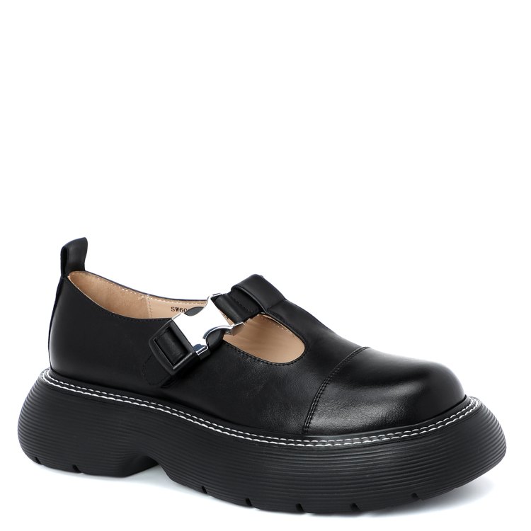 

Туфли женские Tendance SW6035-61 черные 38 EU, Черный, SW6035-61