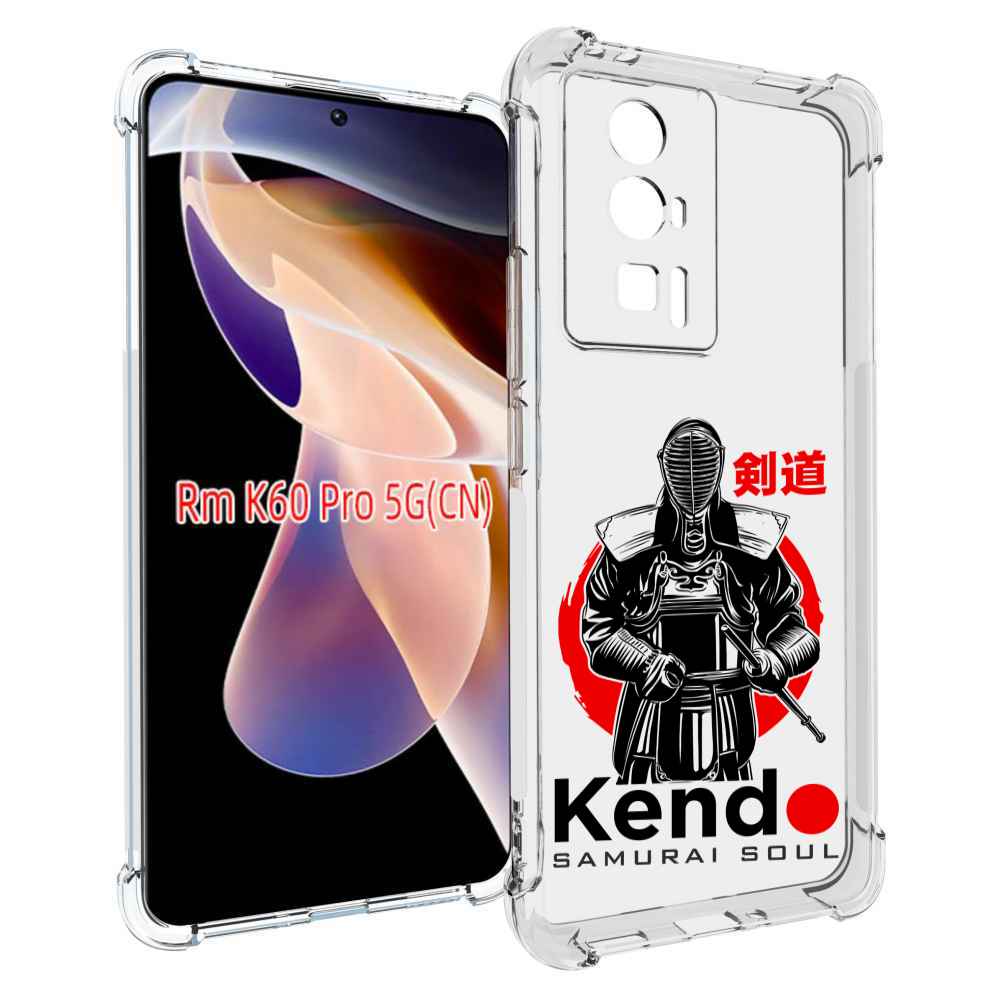 

Чехол MyPads рисованый самурай для Xiaomi Redmi K60 Pro, Прозрачный, Tocco