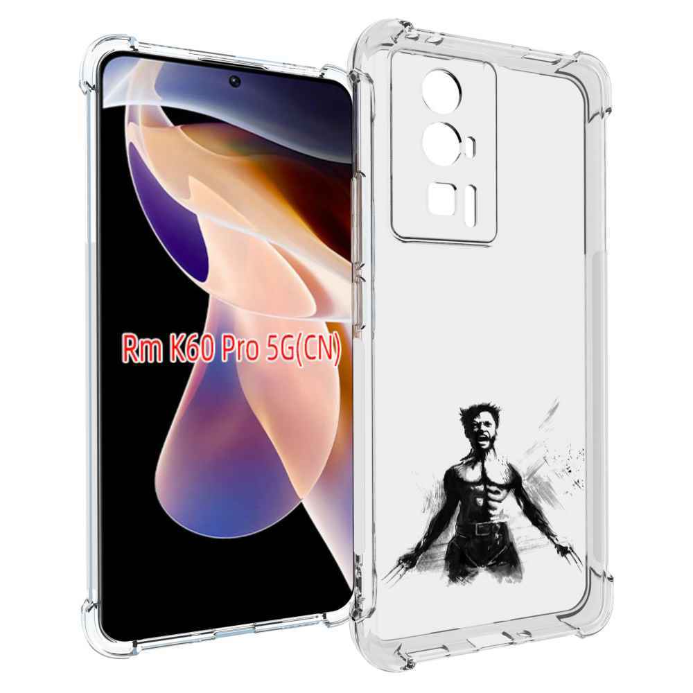 

Чехол MyPads росомаха для Xiaomi Redmi K60 Pro, Прозрачный, Tocco