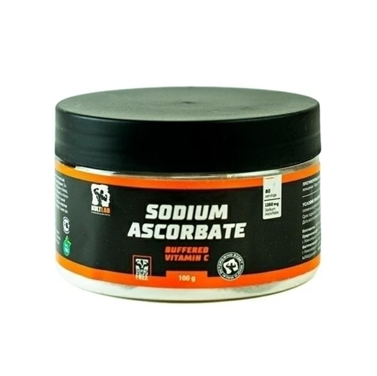 Предтренировочный комплекс KULTLAB Sodium Ascorbate 100 гр