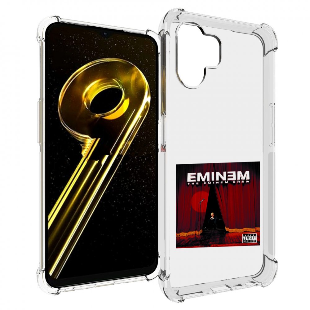 

Чехол бампер MyPads THE EMINEM SHOW для Realme 10 5G противоударный, Прозрачный, Tocco