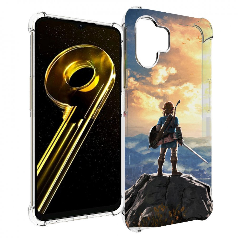 

Чехол бампер MyPads The Legend of Zelda для Realme 10 5G противо..., Прозрачный, Tocco