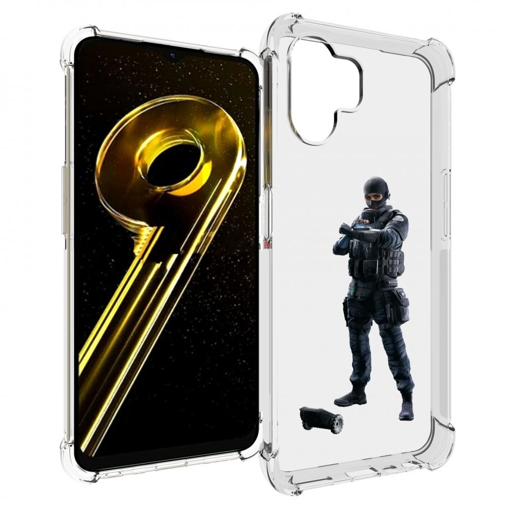 

Чехол бампер MyPads Tom-Clancy's-Rainbow-Six-1 для Realme 10 5G ..., Прозрачный, Tocco