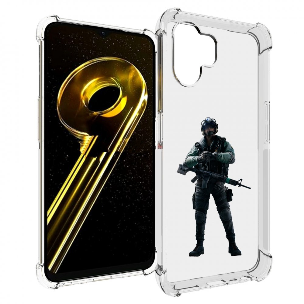 

Чехол бампер MyPads Tom-Clancy's-Rainbow-Six-2 для Realme 10 5G ..., Прозрачный, Tocco