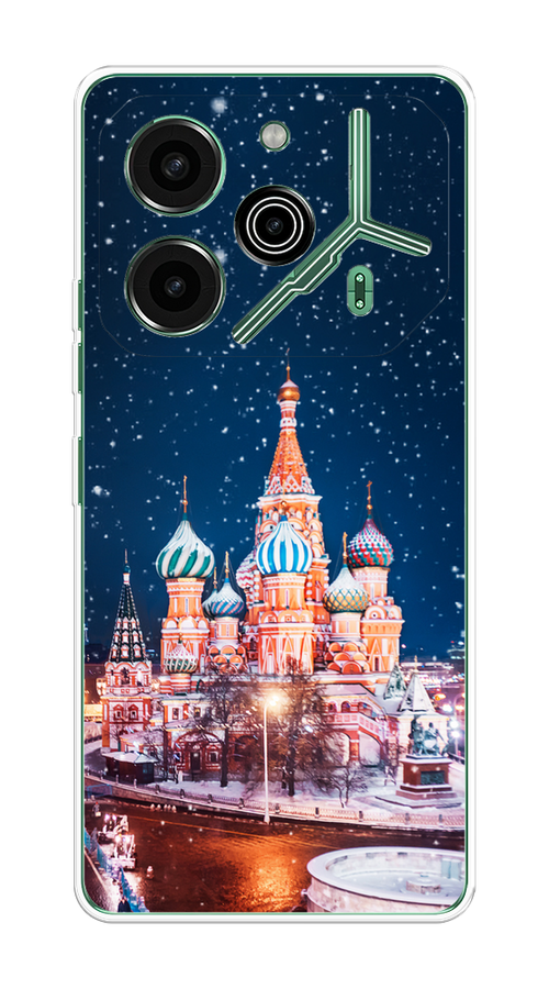 

Чехол на Tecno Pova 6 Pro 5G "Москва 1", Коричневый;синий;белый, 305250-1