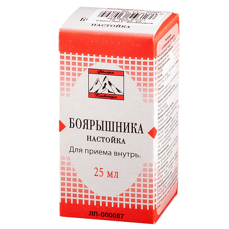 

Настойка Боярышник флакон 25 мл, Боярышник