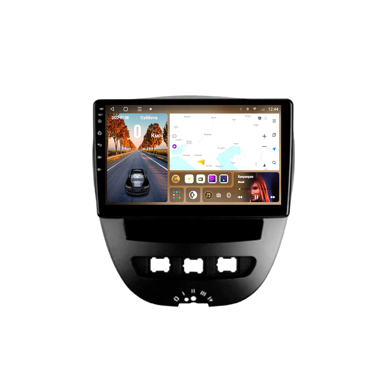 Автомобильная магнитола CaCar TK4 Toyota Aygo 05-14 3240100₽