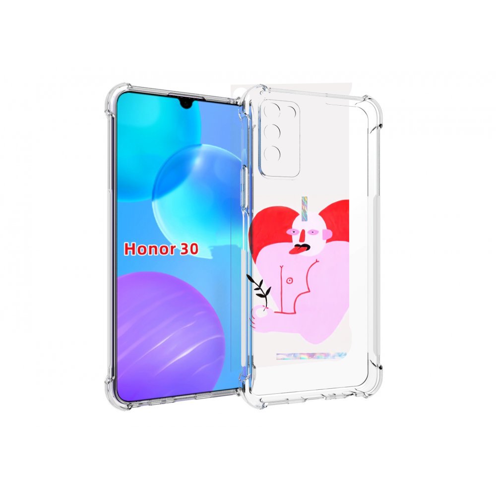 

Чехол MyPads силач в сердце женский для Huawei Honor 30 Lite, Tocco