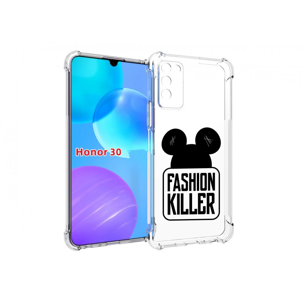 

Чехол MyPads силуэт-микки-мауса для Huawei Honor 30 Lite, Tocco
