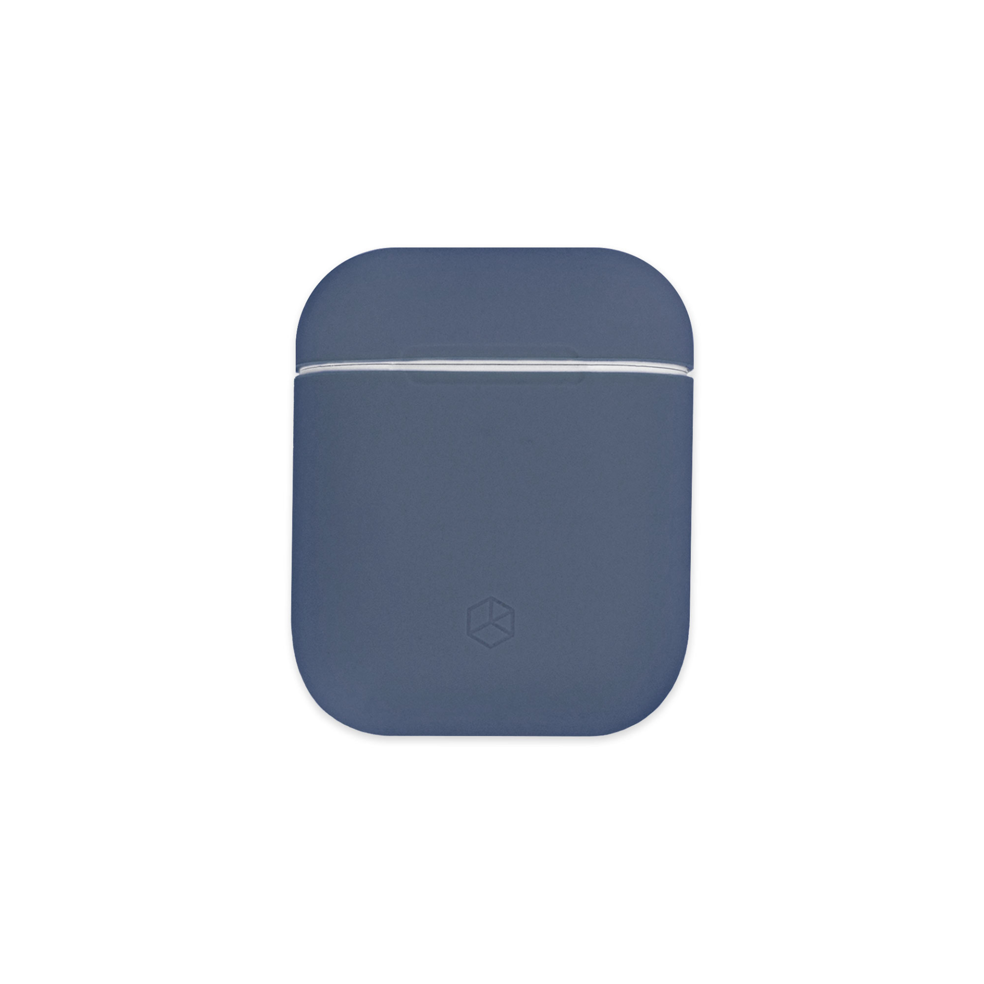 Чехол силиконовый Breaking для AirPods 1/2 (Синий)