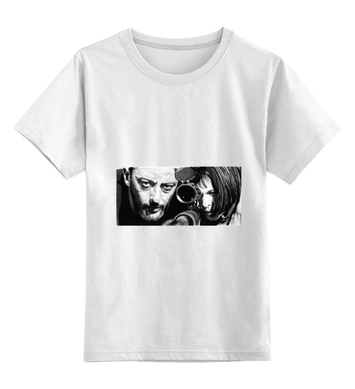 

Футболка детская Printio Leon&matilda цв. белый р. 128, Leon&matilda