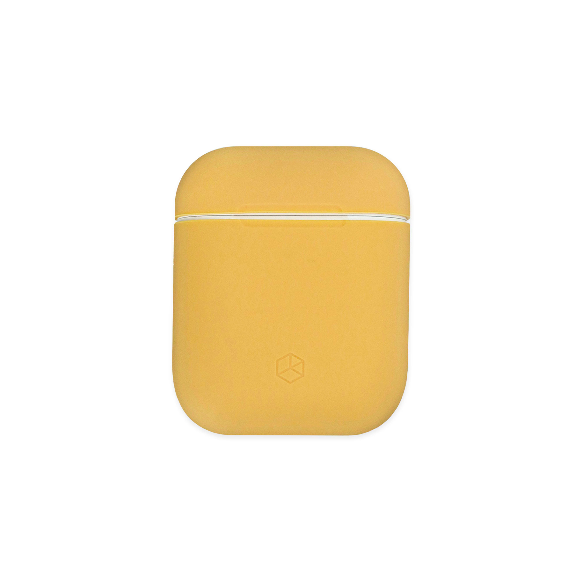 Чехол силиконовый Breaking для AirPods 1/2 (Желтый)