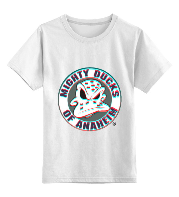 

Футболка детская Printio Anaheim ducks цв. белый р. 128, Anaheim ducks