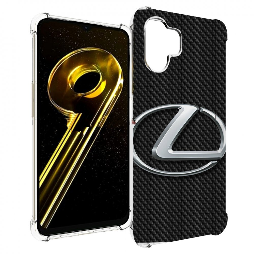 

Чехол бампер MyPads lexus лексус 3 для Realme 10 5G противоударный, Прозрачный, Tocco