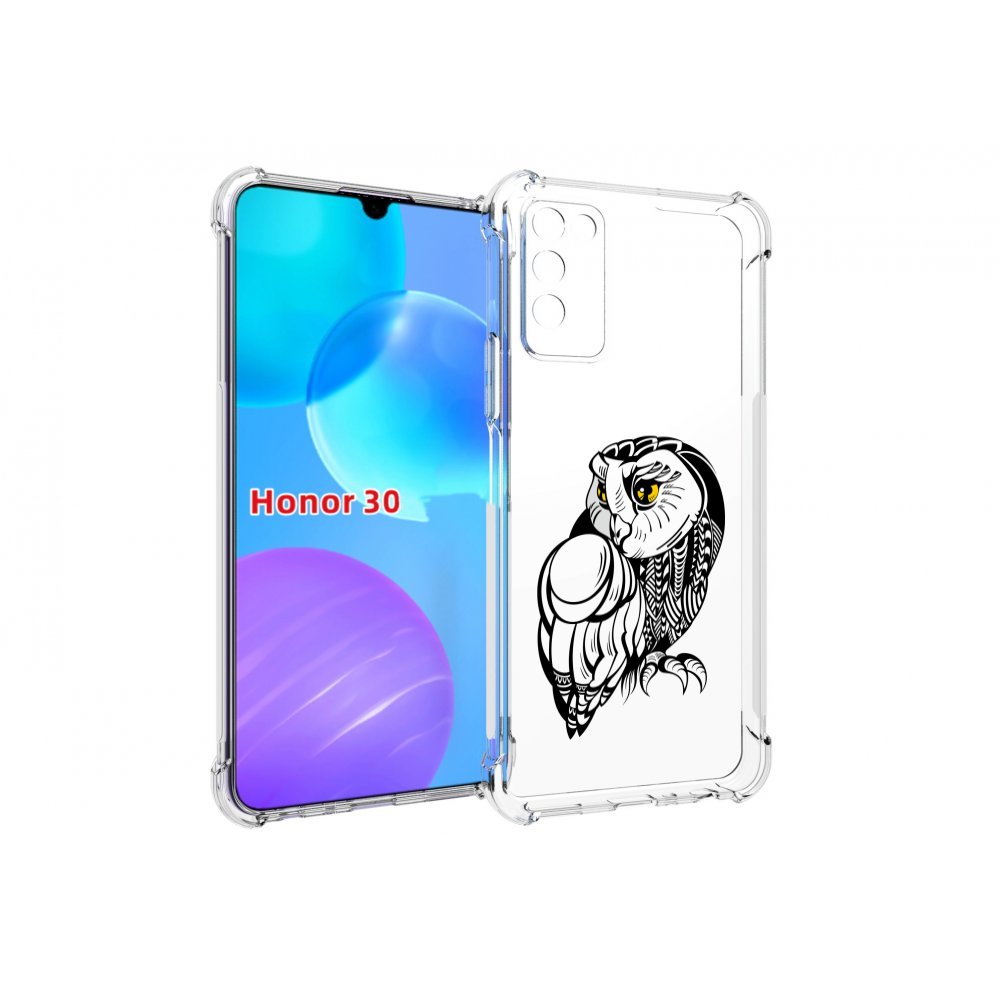 

Чехол MyPads сова-красотка для Huawei Honor 30 Lite, Tocco