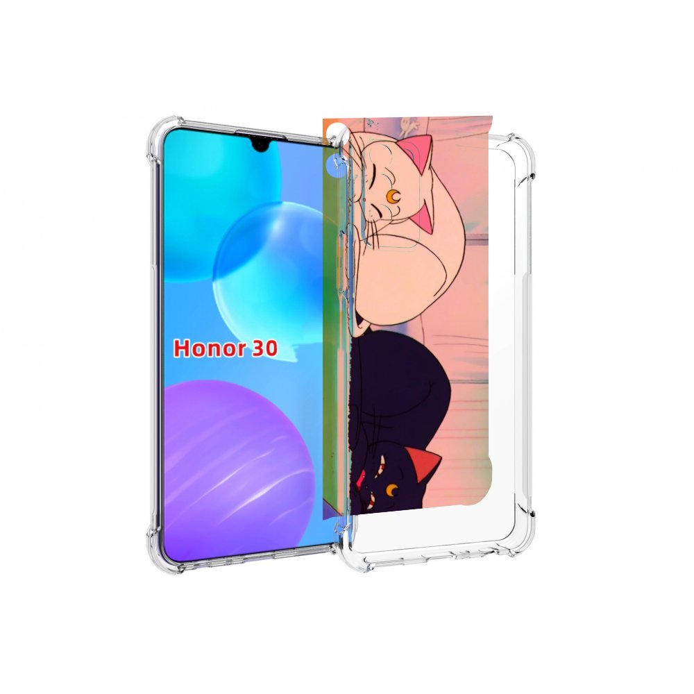 

Чехол MyPads спящие коты для Huawei Honor 30 Lite, Tocco