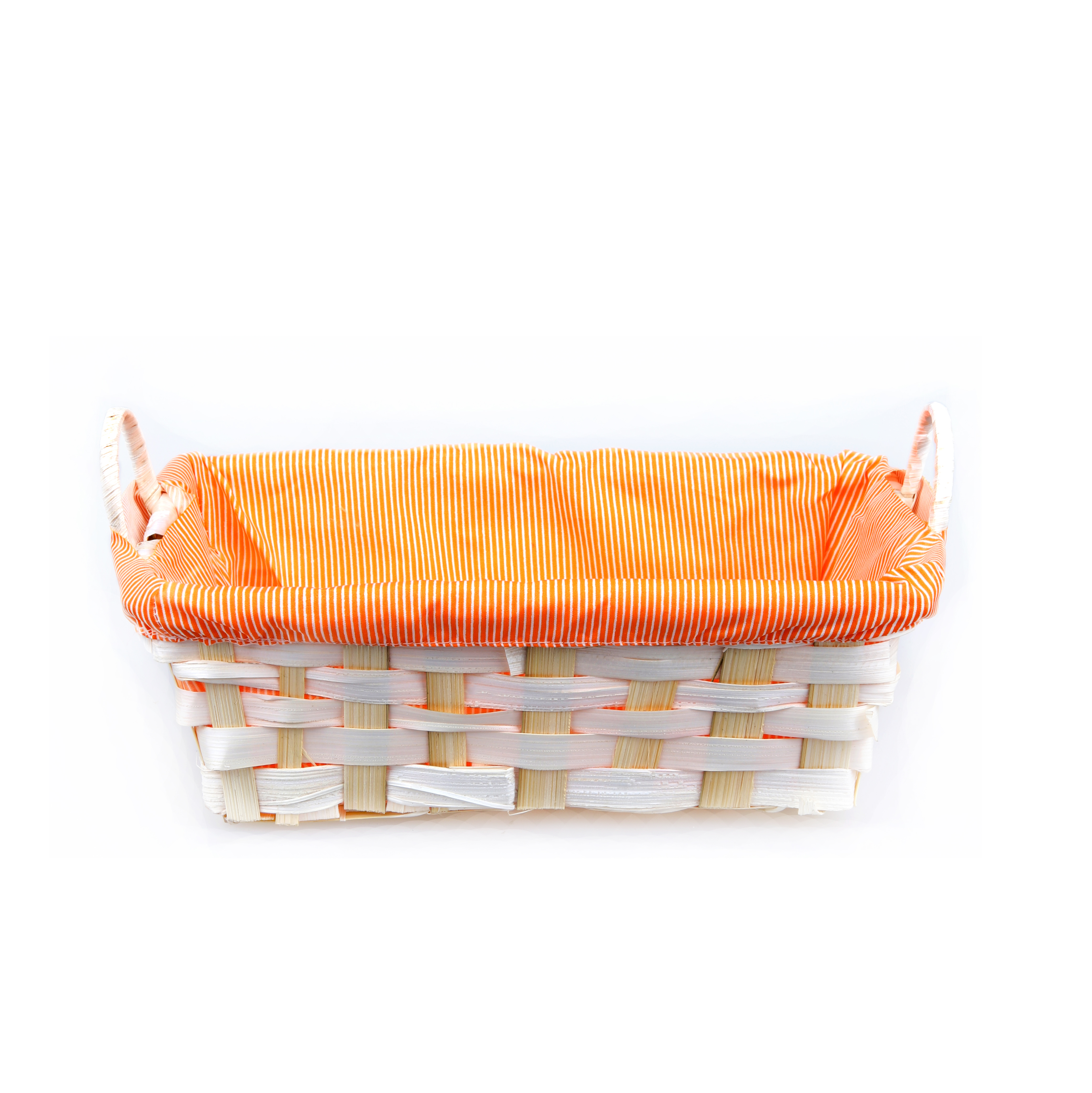 Корзина плетеная прямоугольная с ручками Lacy 25x15x8 см, 22702031
