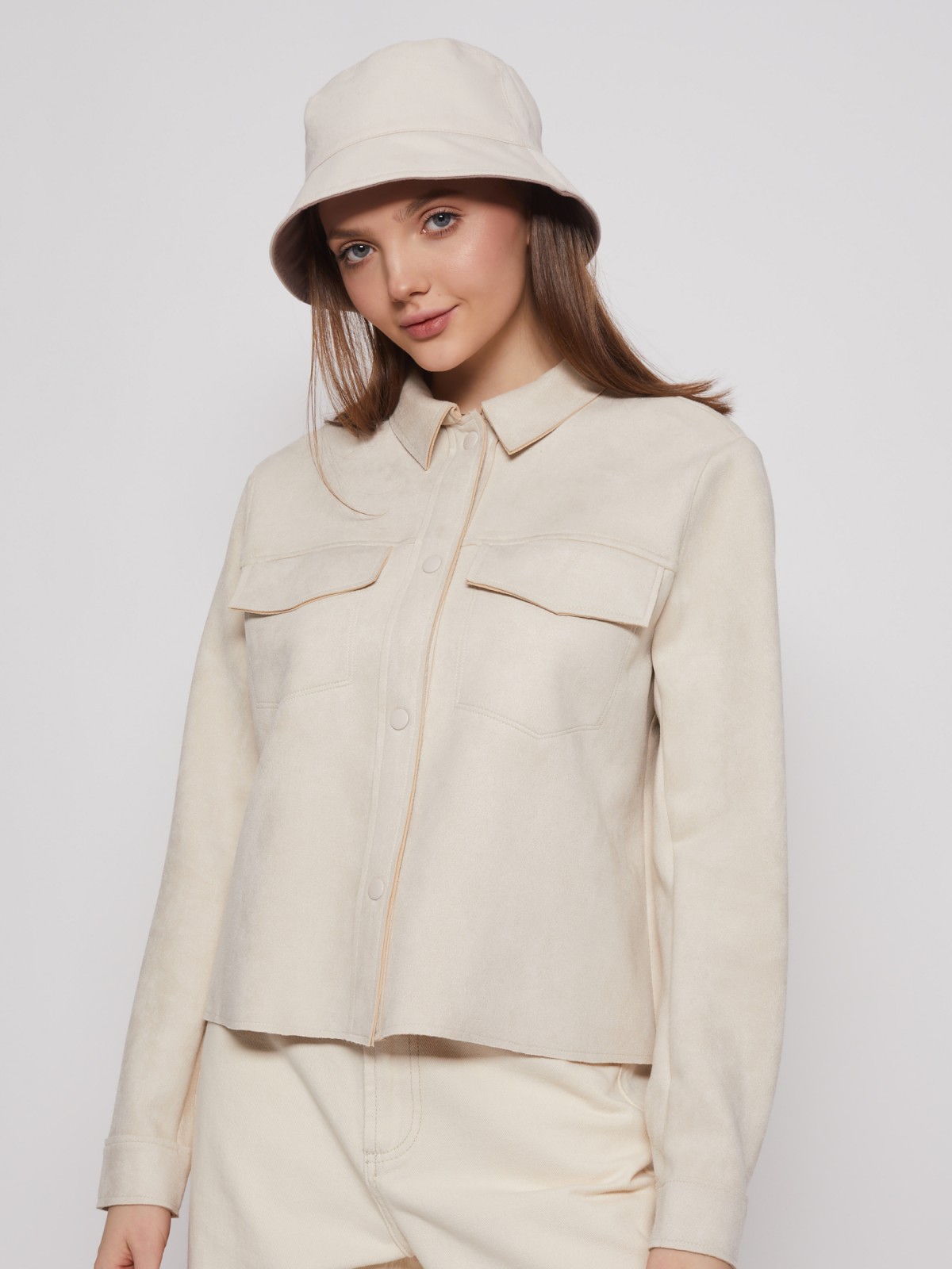 

Жакет женский Zolla 222215453031 бежевый S, 222215453031