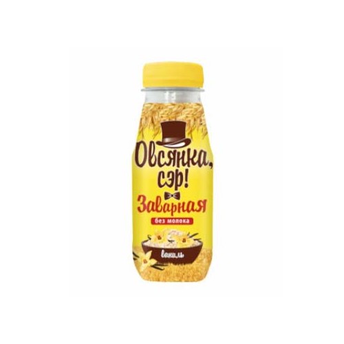 

Напиток овсяный Овсянка, сэр! заварной, ваниль, 250 мл