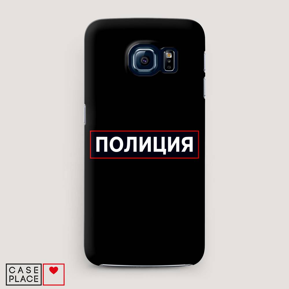 

Чехол Awog "Police logo" для Samsung Galaxy S6, 24320-4