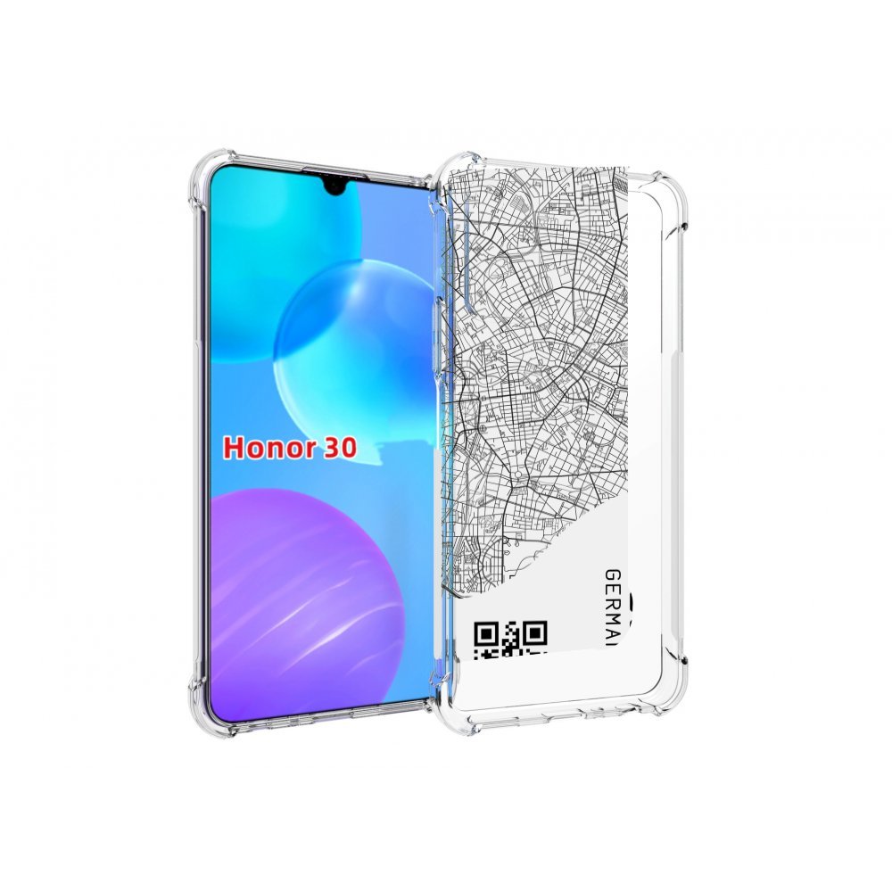 

Чехол MyPads схема-берлин для Huawei Honor 30 Lite, Tocco