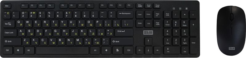фото Комплект клавиатура+мышь stm stm 303sw black