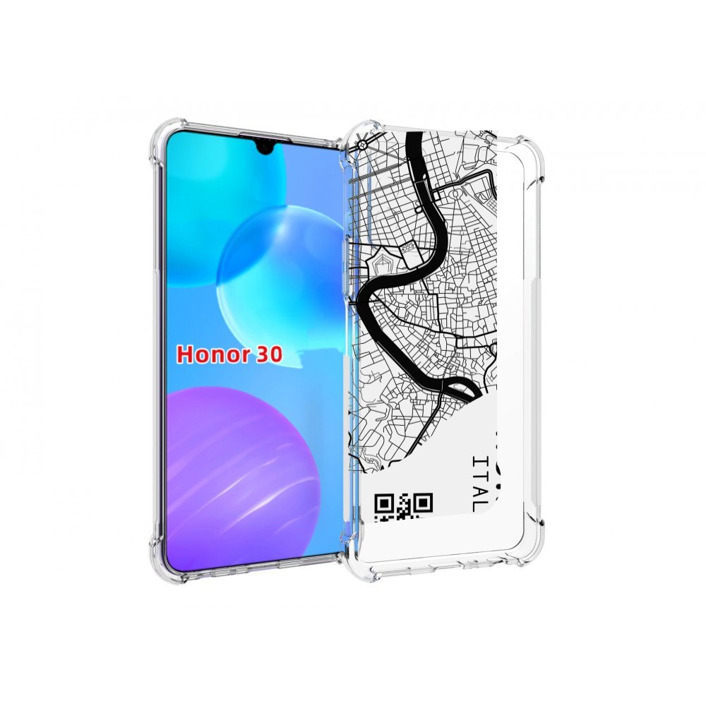 

Чехол MyPads схема-рим для Huawei Honor 30 Lite, Tocco