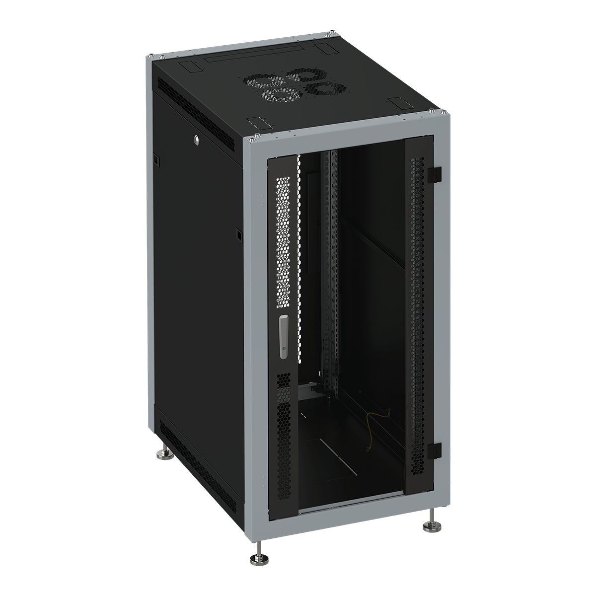 фото Серверный шкаф sysmatrix sl 6842.914 глубина 80см, черный