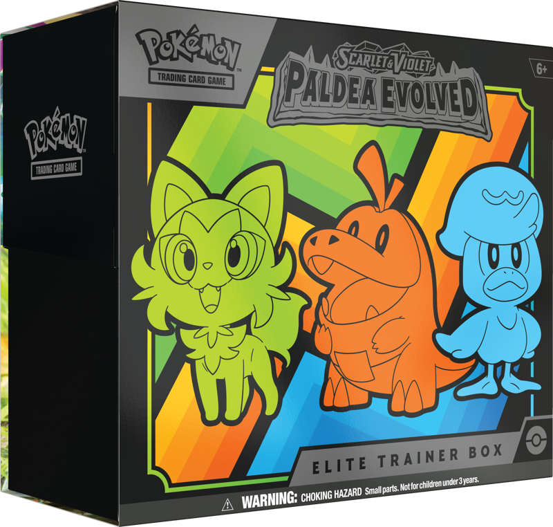 Дополнение Nintendo для Покемон ККИ: Elite Trainer Box Paldea Evolved англ