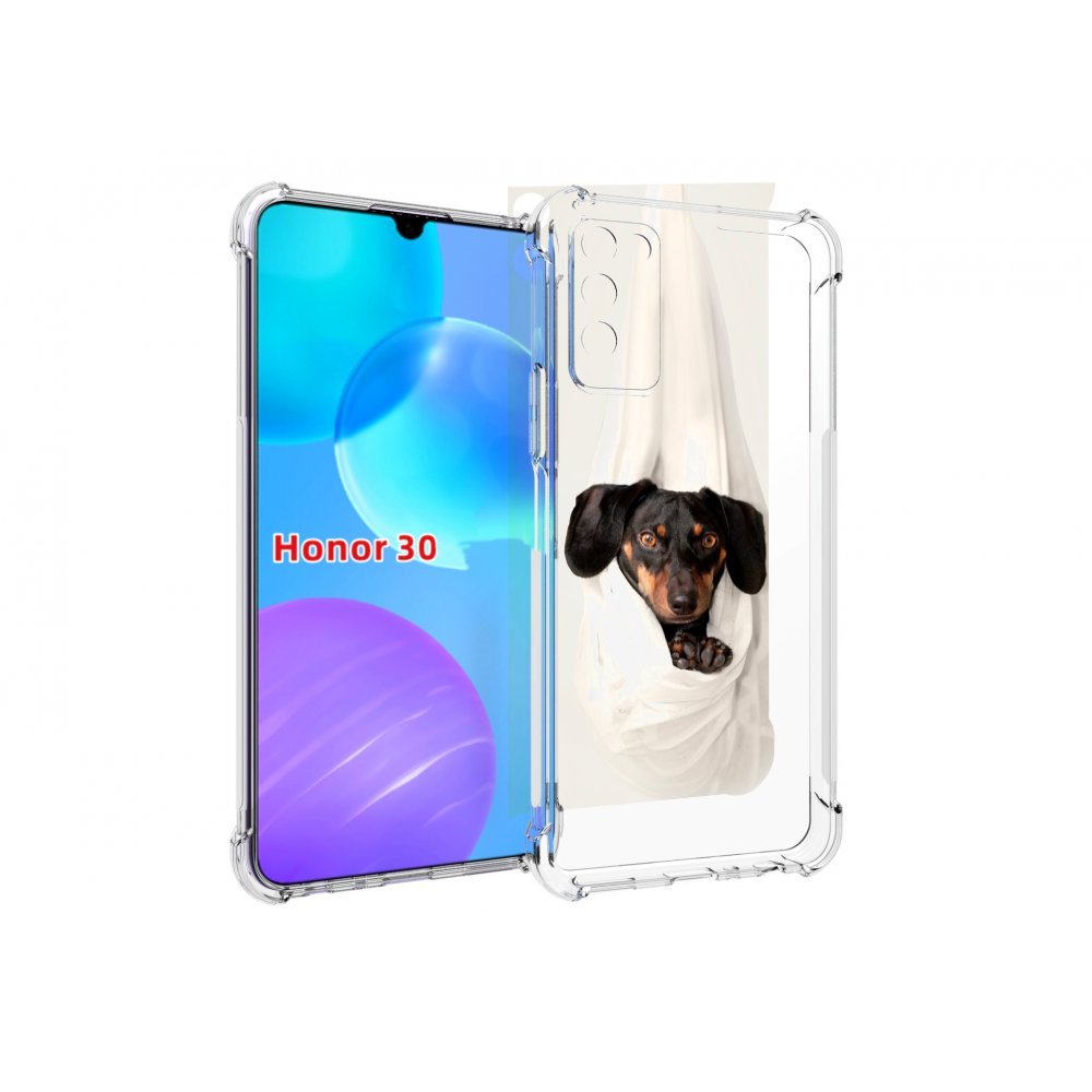 

Чехол MyPads такса собака для Huawei Honor 30 Lite, Tocco