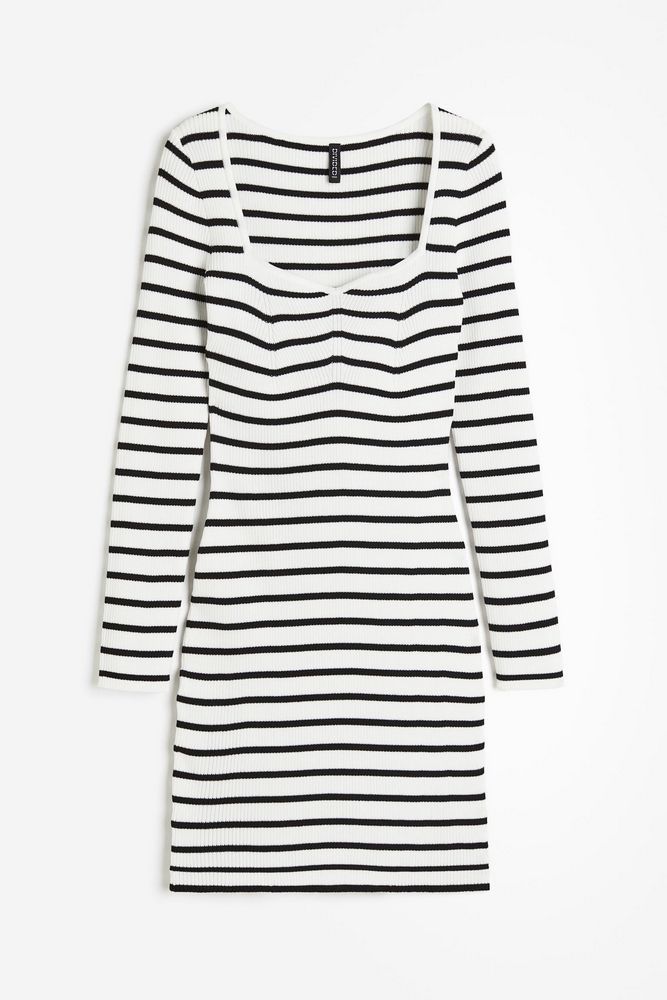 

Платье женское H&M 1205805 белое XL, Белый, 1205805
