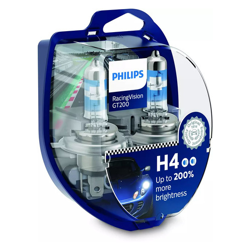 фото Лампа автомобильная галогенная philips 12342rgts2, h4, 12в, 60вт, 2шт