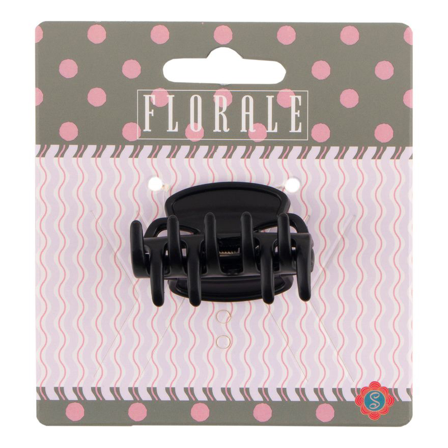 

Заколка для волос Florale basic mix черная, Черный