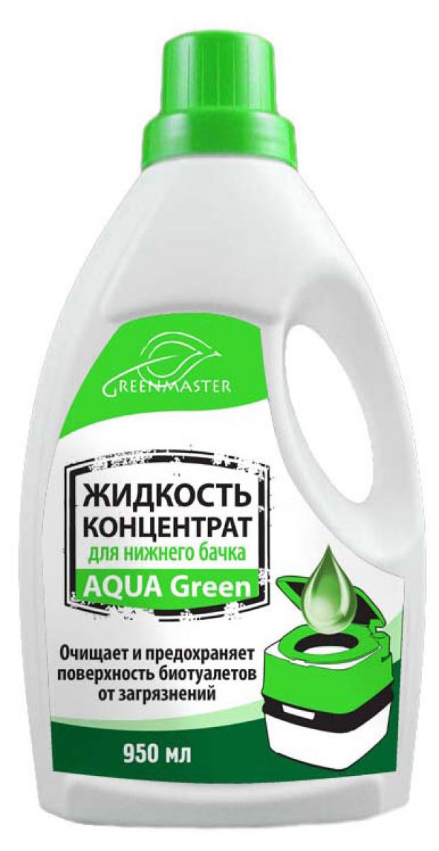 фото Жидкость для биотуалета greenmaster aqua green 950 мл