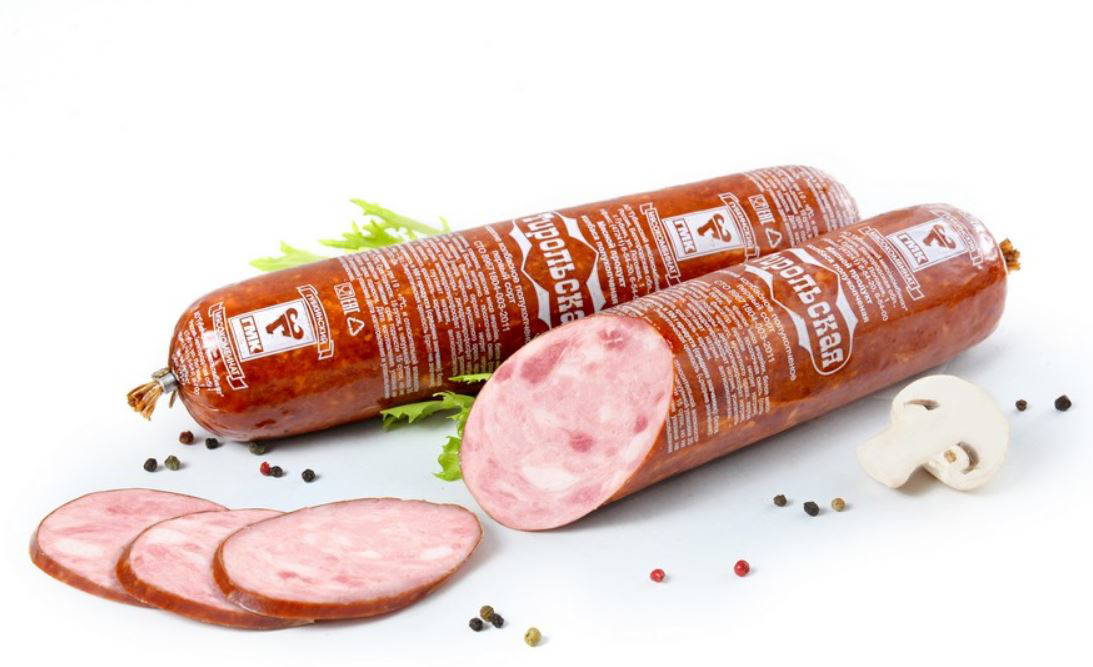 

Колбаса Губкинский мясокомбинат Тирольская полукопченая +-500 г
