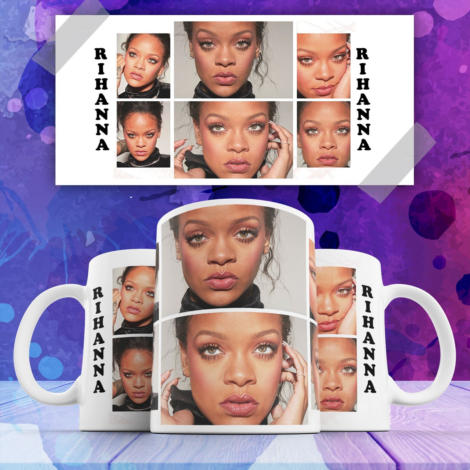 

Кружка Рианна Rihanna Певица С Принтом, 330мл, Кружка Рианна Rihanna певица с принтом 330 мл