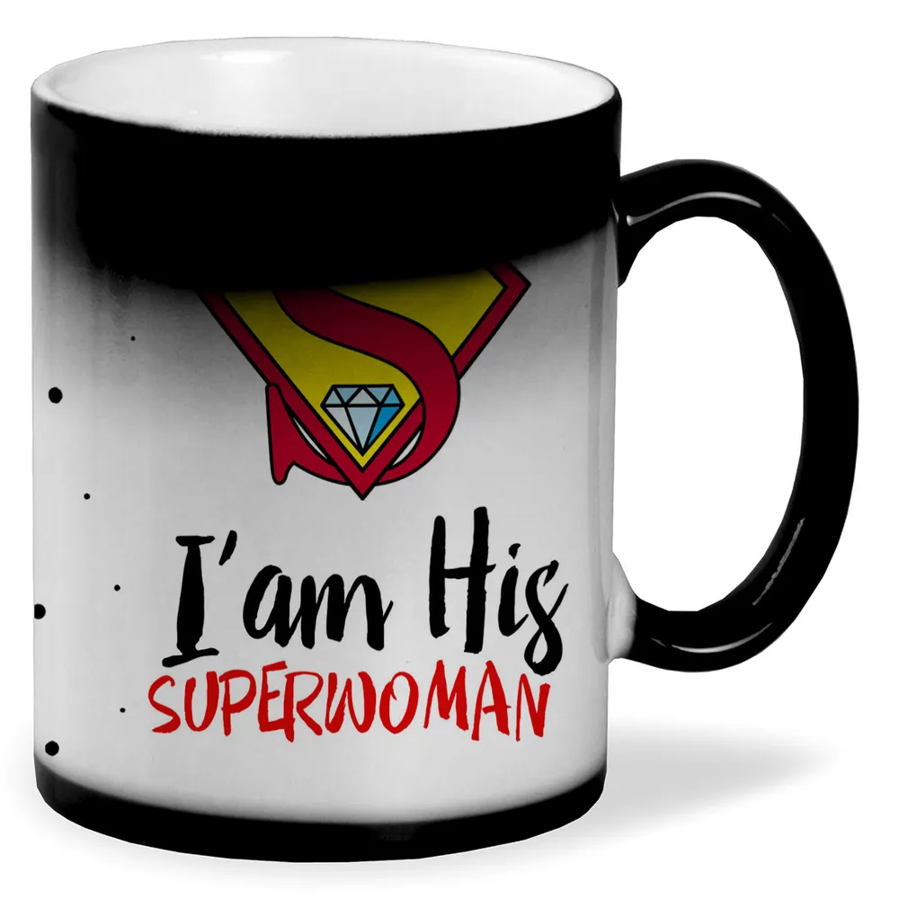 

Кружка CoolPodarok I AM HIS SUPERWOMAN