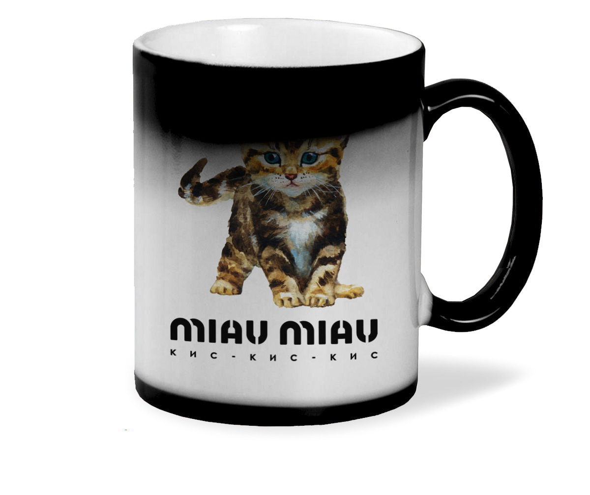 

Кружка CoolPodarok Miau Miau Кмскискис