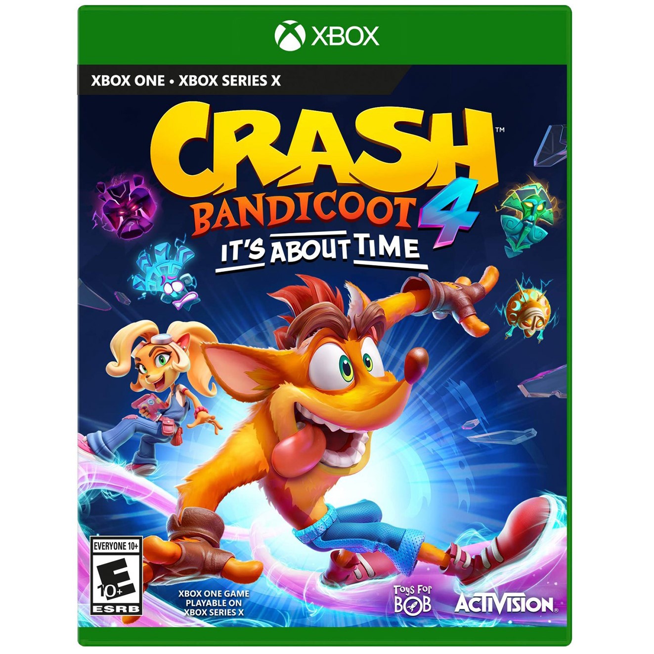 Игра Crash Bandicoot 4: It's About Time для Xbox Series X / Xbox One X