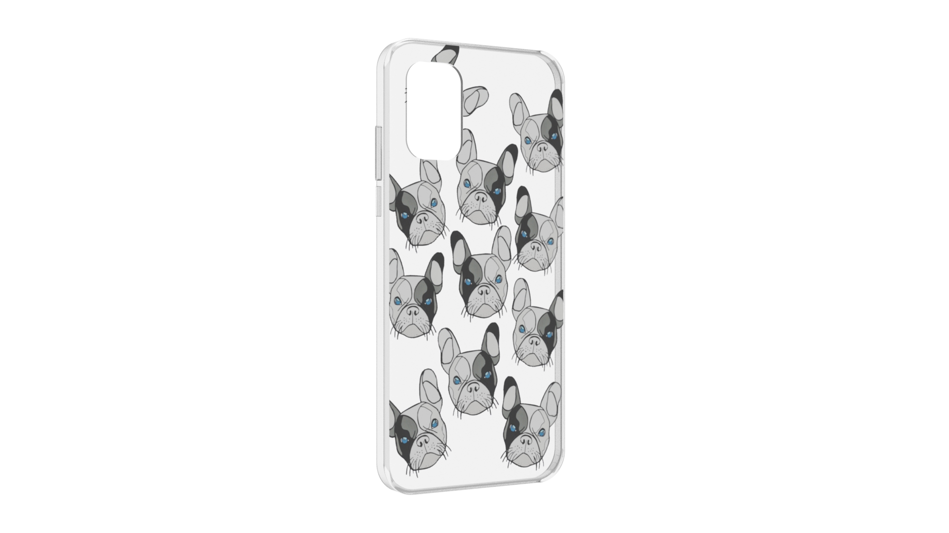

Чехол MyPads мини-собачки-черно-белый для Nokia G21, Прозрачный, Tocco