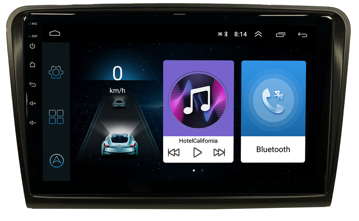 Автомагнитола ANDROID Skoda SuperB 2008-2015 Android 12 8128GB Головное устройство 3959600₽