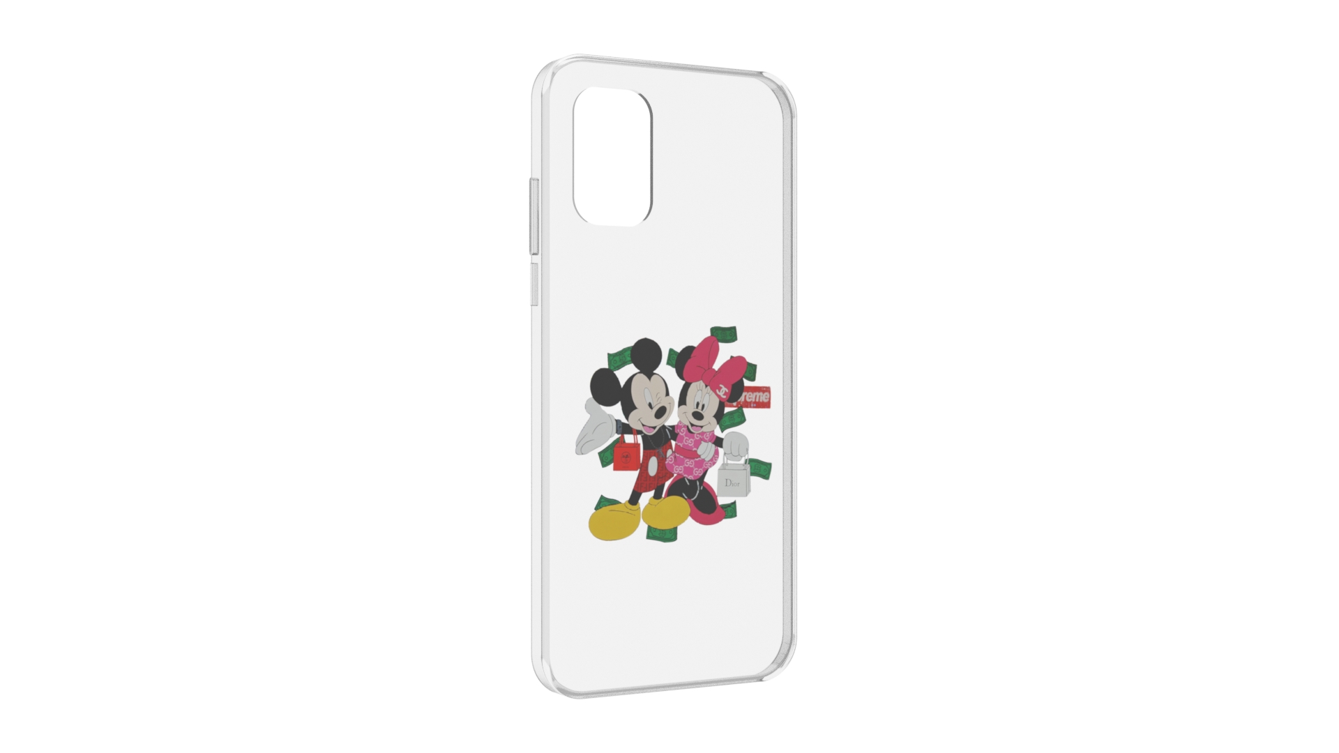 

Чехол MyPads модные-микки-маус детский для Nokia G21, Прозрачный, Tocco