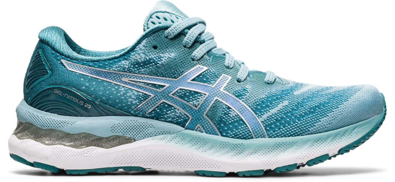 фото Кроссовки женские asics gel-nimbus 23 голубые 8.5 us