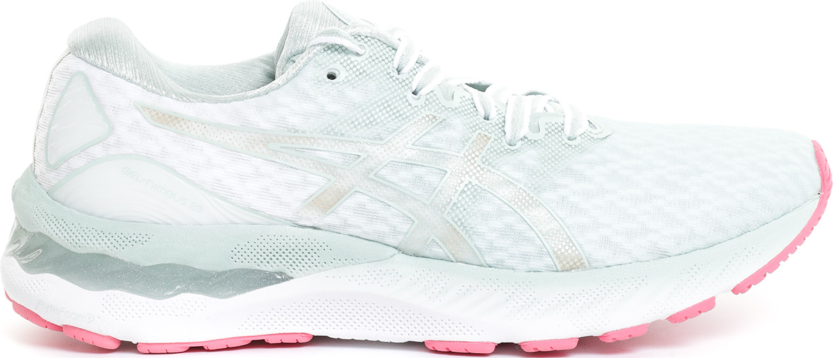 фото Кроссовки женские asics gel-nimbus 23 sakura зеленые 8 us