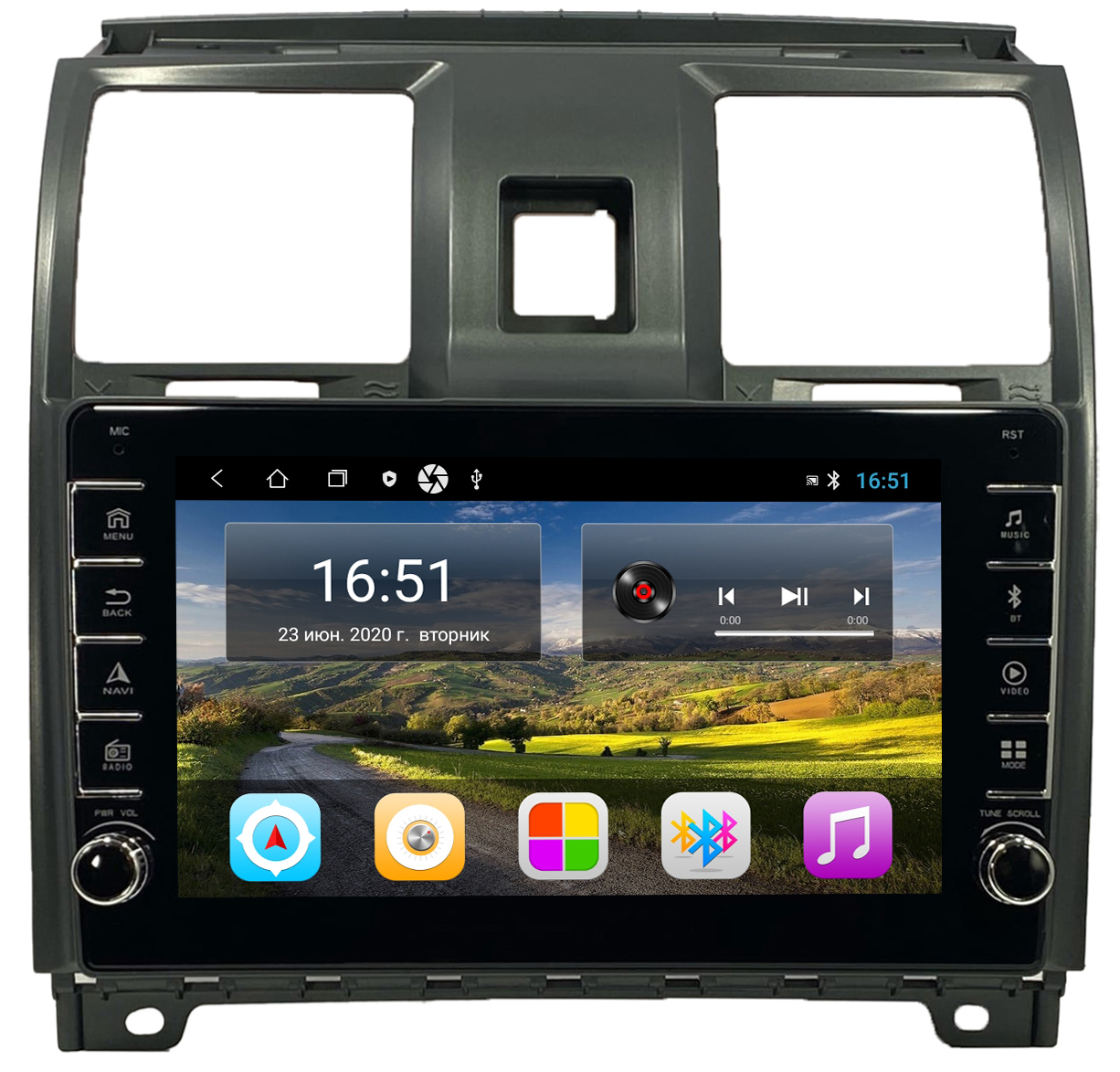 Автомагнитола ANDROID UAZ Patriot УАЗ Патриот 2012-2016 Android 12 464GB c крутилками 2802800₽